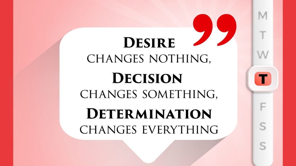 Desire without Determination