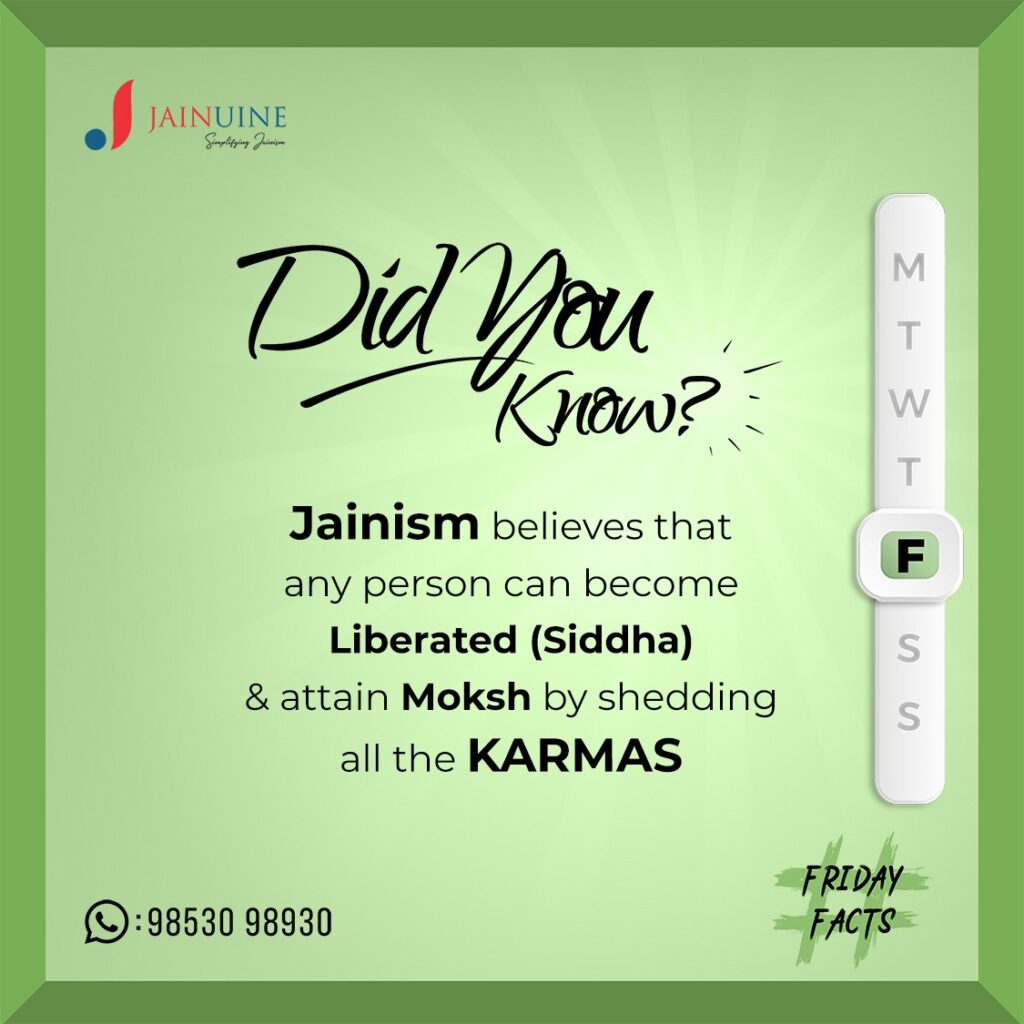 Jainism believes that